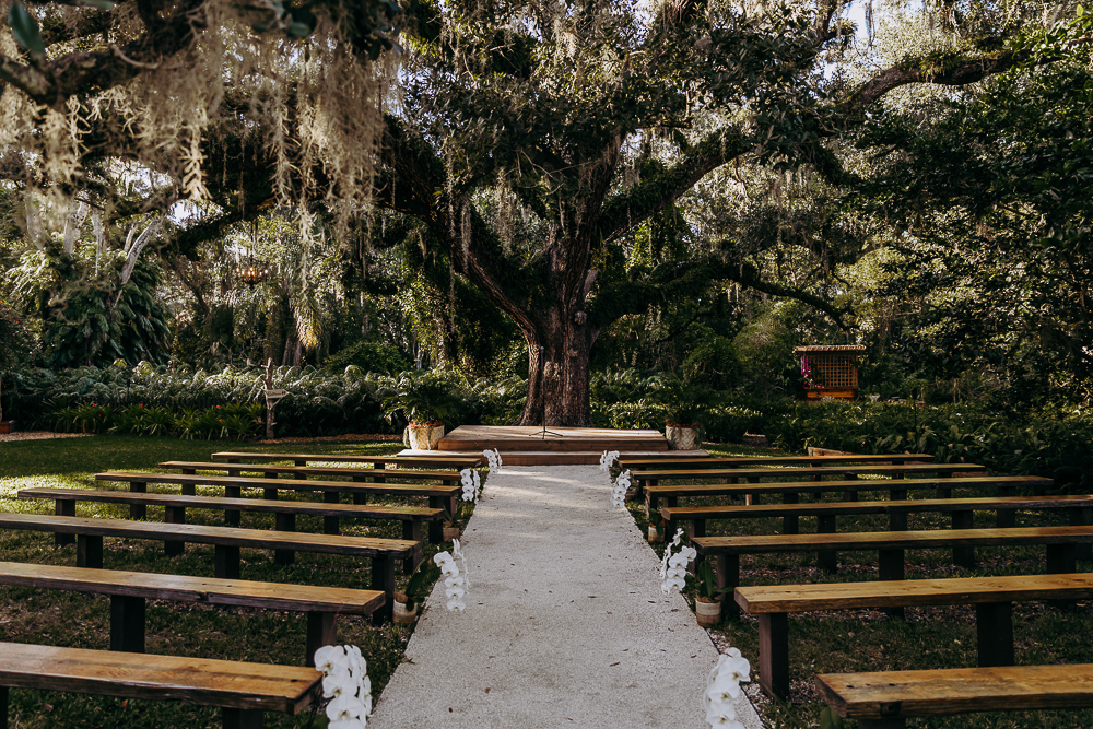 del favero oasis intimate florida wedding venue