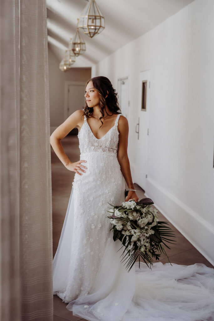 brides portraits on their don cesar wedding day in st pete florida