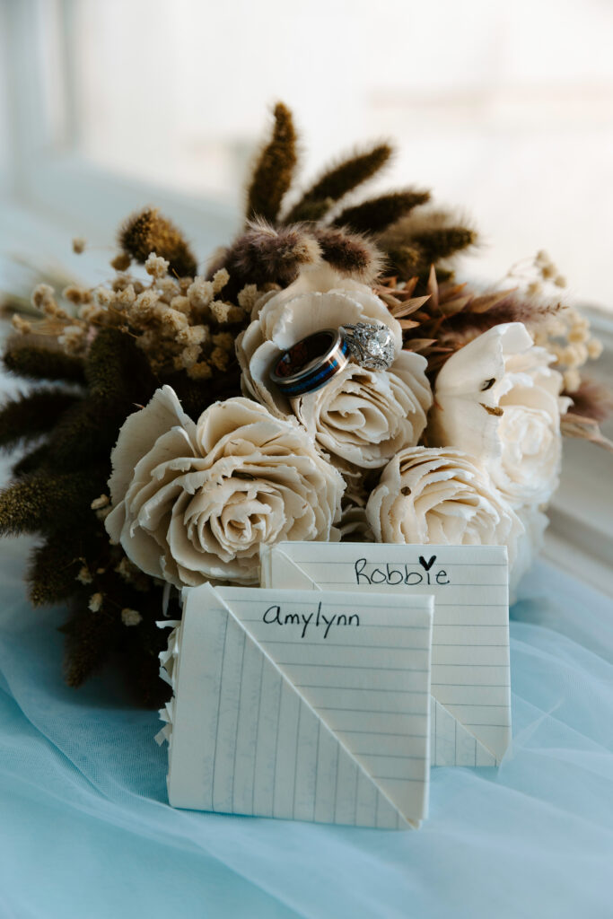 details of elopement vows for their tampa elopement vs intimate weddings