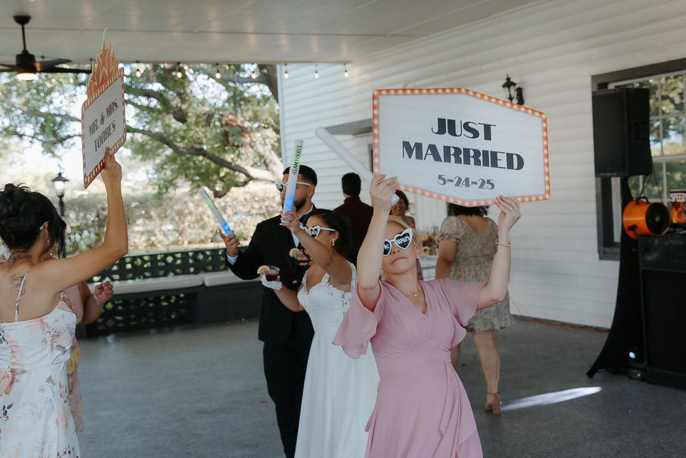 fun dancing photo during the wedding reception